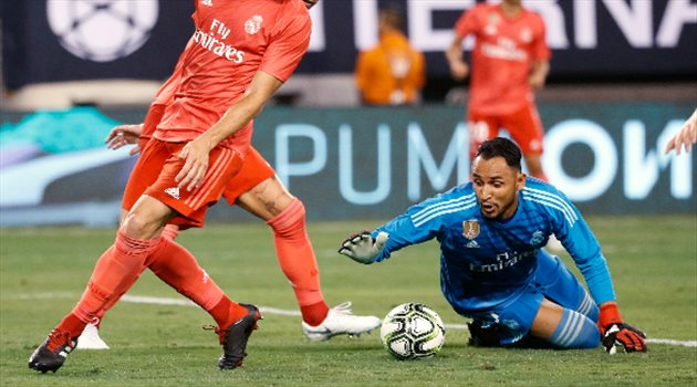  حارس ريال مدريد بديل برافو في مانشستر سيتي