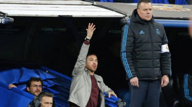  راموس مهدد بالغياب عن نصف نهائي دوري أبطال أوروبا مع ريال مدريد