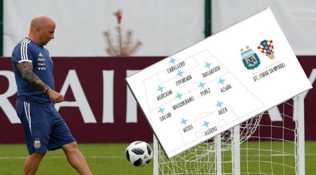 عيش المونديال| تغييرات جديدة في تشكيل الأرجنتين أمام كرواتيا