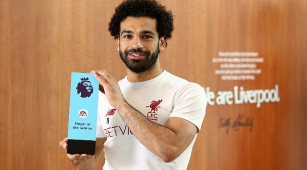 محمد صلاح يفوز بجائزة أفضل لاعب في الدوري الإنجليزي