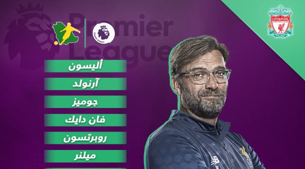 بريميرليج| ليفربول بالقوة الضاربة وتغييرات عديدة في تشكيل توتنهام