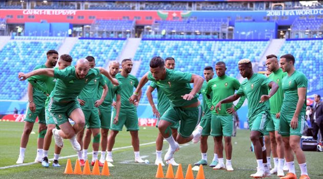 صحيفة مغربية| صورة تثير ذعر الجماهير.. ورينارد يلجأ لتغيير الخطة أمام إيران