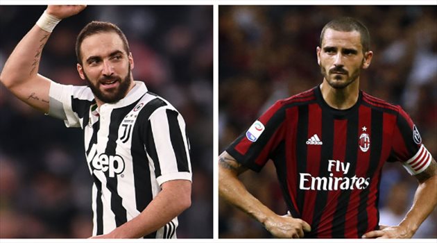 "العملية بونوتشي".. ميلان يسعى للحصول على مدافع شاب ويوفنتوس يقحم هيجواين