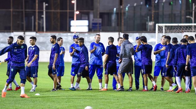  الفتح ينهي تدريباته استعدادا لمواجهة الهلال بالدوري