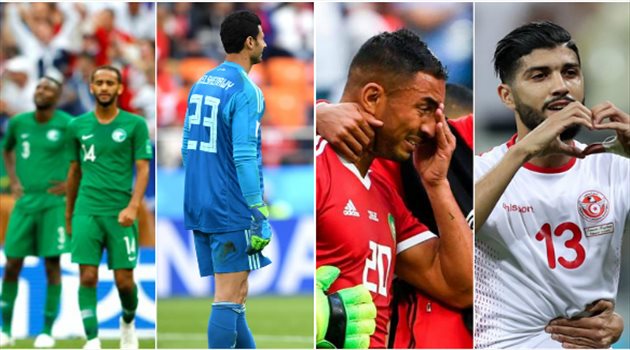 عيش المونديال| 6 مشاهد "بارزة" للمنتخبات العربية في الجولة الأولى