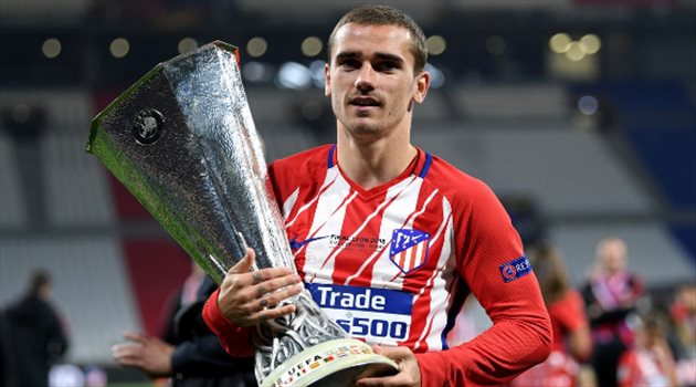 زوجة جريزمان تكشف دورها في استمراره مع أتليتكو مدريد