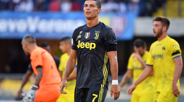 الدوري الإيطالي| رونالدو يواصل النحس في فوز يوفنتوس المثير أمام كييفو