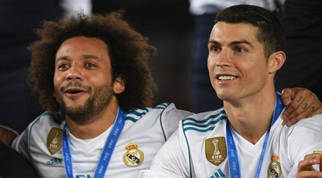 رسالة مؤثرة من رونالدو إلى مارسيلو بعد إعلان إعتزاله