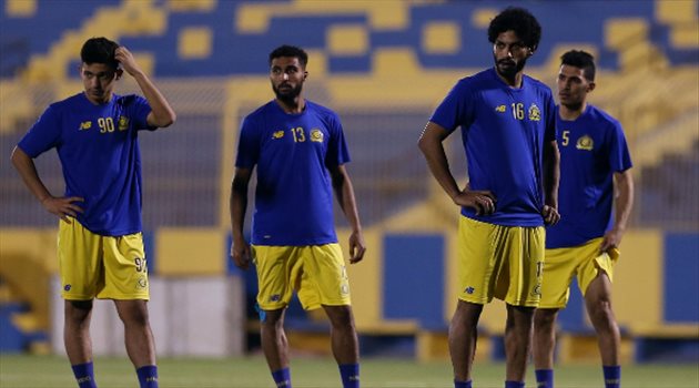 صور.. النصر يواصل تدريباته على فترتين استعدادا للموسم الجديد
