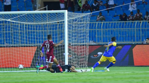  دوري المحترفين| النصر يواصل الصدارة بثنائية في الفيصلي