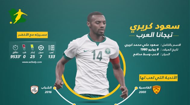 سعود كريري.. "تيجانا العرب" يعلق حذاءه
