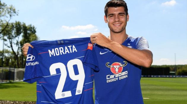 موراتا يكشف سبب تغييره رقم قميصه المفاجىء مع تشيلسي