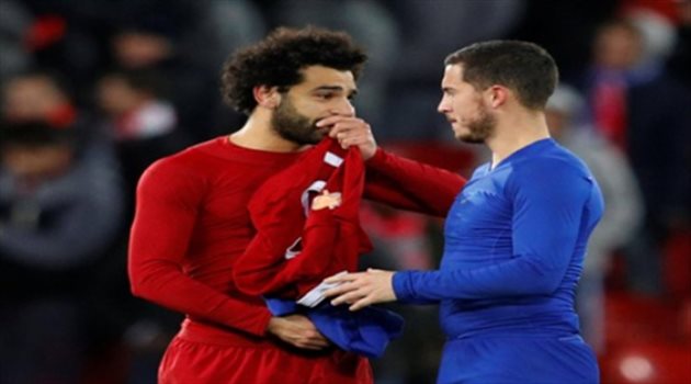 نجم مانشستر يونايتد: هازار أفضل من محمد صلاح