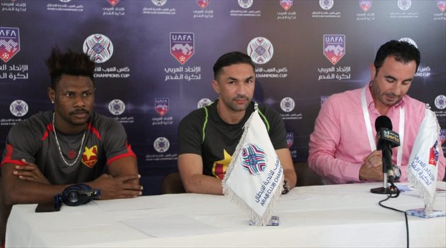 كأس العرب| مدرب المريخ السوداني: الأزمة السورية لن تؤثر على فريق الجيش.. ونسعى للفوز بالمباراة