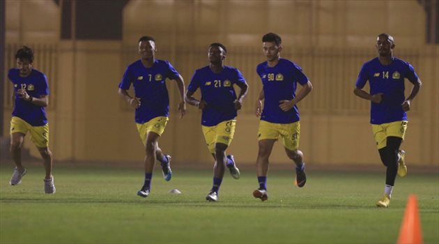 تدريب "سرعات" للنصر استعدادا للموسم الجديد