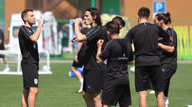 عيش المونديال| تدريب بدني لأوروجواي استعدادا لمواجهة السعودية