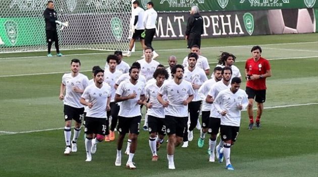 عيش المونديال| عودة المصابين في تدريب مصر الأخيرة قبل مواجهة الأخضر