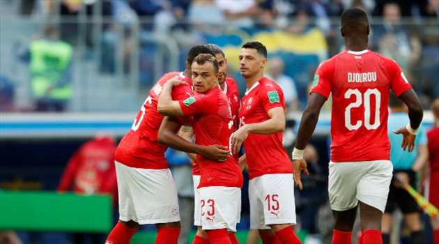 دوري الأمم الأوروبية| سويسرا يكتسح آيسلندا بسداسية نظيفة