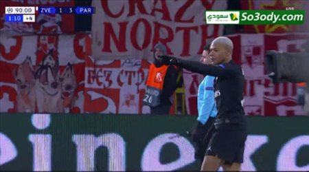 اهداف مباراة .. سرفينا زفيزدا 1- 4	باريس سان جيرمان .. دوري ابطال اوروبا