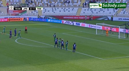 أهداف مباراة .. اليابان 3 - 2 تركمستان .. كأس امم اسيا