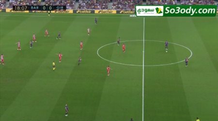 أهداف مباراة .. برشلونة 2 - 2 جيرونا .. الدوري الاسباني