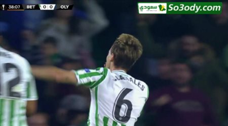 اهداف مباراة .. بيتيس 1 - 0 أوليمبياكوس .. الدوري الاوروبي