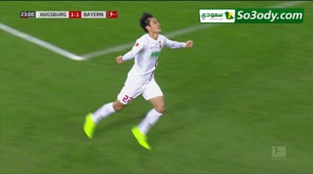 أهداف مباراة .. أوجسبورج 2 - 3 بايرن ميونخ .. الدوري الألماني