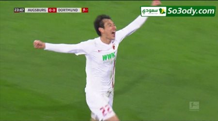أهداف مباراة .. أوجسبورج 2 - 1 بوروسيا دورتموند .. الدوري الألماني