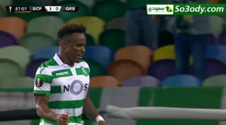 اهداف مباراة .. سبورتينج لشبونة  2 - 0 كارباكا اغدام  .. الدوري الاوروبي