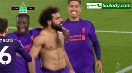 اهداف مباراة ..  ساوثهامتون 1 - 3 ليفربول .. الدوري الانجليزي