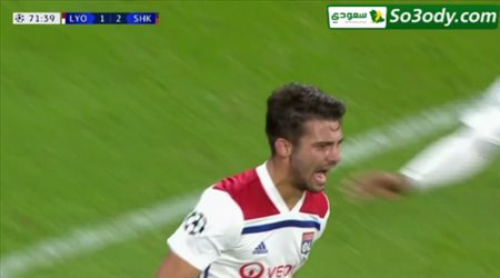 اهداف مباراة .. ليون 2 - 2 شاختار .. دوري ابطال اوروبا