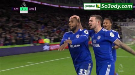 اهداف مباراة .. كارديف سيتي 2 - 1 وولفرهامبتون .. الدوري الانجليزي