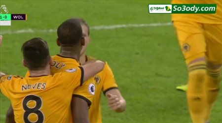 اهداف مباراة ..توتنهام  1 - 3 وولفرهامبتون .. الدوري الانجليزي