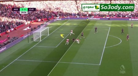 أهداف مباراة .. أرسنال 2 - 0 ايفرتون .. الدوري الانجليزي
