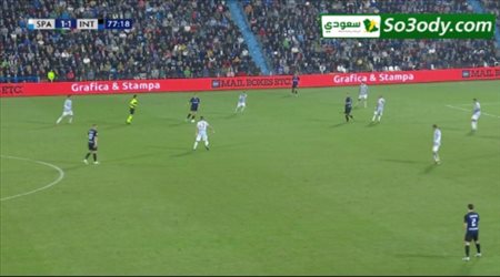 أهداف مباراة .. سبال 1 - 2 انتر ميلان .. الدوري الايطالي