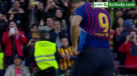 الهدف الثاني  لبرشلونة في مرمى ريال مدريد .. الدوري الإسباني .. تعليق عصام الشوالي