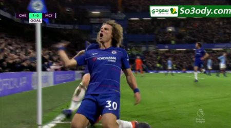 الهدف الثاني لتشيلسي في مرمى مانشستر سيتي .. الدوري الانجليزي