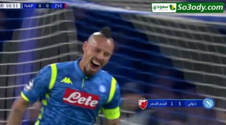 اهداف مباراة .. نابولي 	3 - 1	سرفينا زفيزدا .. دوري أبطال أوروبا