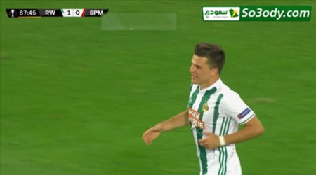 اهداف مباراة .. رابيد فيينا - النمسا	2 - 0	سبارتاك موسكو - روسيا .. الدوري الاوروبي