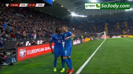 اهداف مباراة .. ايطاليا 2 - 0 فلندا .. التصفيات المؤهلة لامم اوروبا