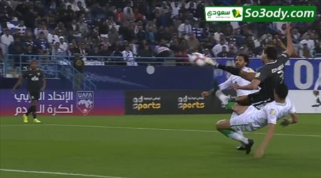 الهدف الاول للهلال في مرمى الاتحاد السكندري  كأس زايد للأندية الأبطال