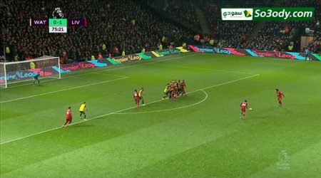 أهداف مباراة .. واتفورد 0 - 3 ليفربول .. الدوري الانجليزي