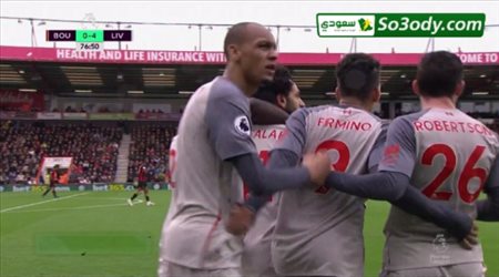 أهداف مباراة .. بورنموث 0 - 4 ليفربول .. الدوري الانجليزي