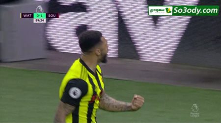 أهداف مباراة .. واتفورد 1 - 1 ساوثهامتون .. الدوري الإنجليزي