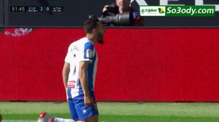 اهداف مباراة .. إسبانيول	3 - 0 أتلتيكو مدريد .. الدوري الاسباني