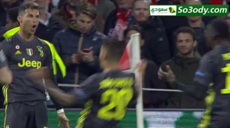 اهداف مباراة .. اياكس امستردام 1 - 1 يوفنتوس.. دوري ابطال اوروبا