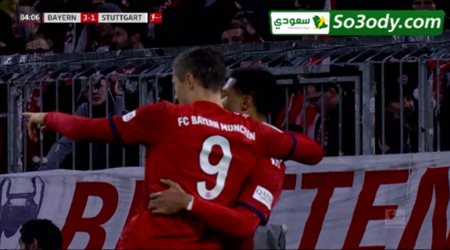 اهداف مباراة .. بايرن ميونخ  4 - 1 شتوتجارت .. الدوري الالماني