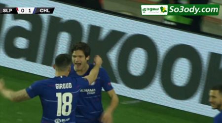 اهداف مباراة .. سلافيا براغ 0 - 1 تشيلسي .. الدوري الاوروبي
