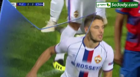 اهاداف مباراة .. فيكتوريا بلزن 2 - 2 سسكا موسكو  .. دوري ابطال اوروبا