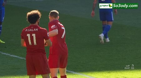 ميلنر يرفض منح صلاح تنفيذ ركلة الجزاء وغضب صلاح